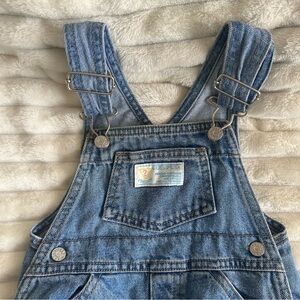 Vintage Guess Blue Denim Kids Overalls